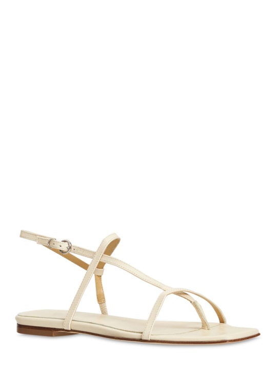 10mm ella leather thong sandals - Aeyde - Women | Luisaviaroma