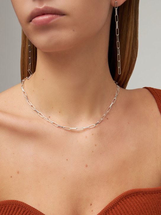 Federica Tosi: Lace Karen chain necklace - women_1 | Luisa Via Roma