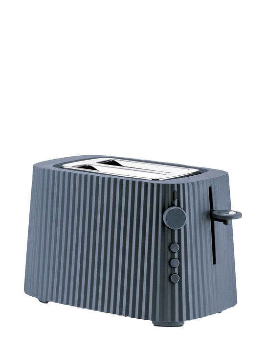 Alessi: Plissé toaster - Grey - ecraft_0 | Luisa Via Roma