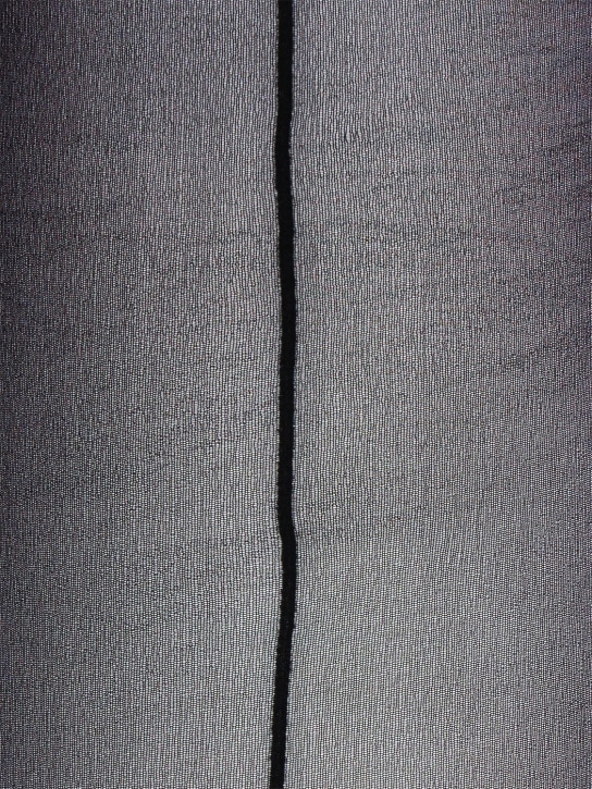 Wolford: Individual 10 back seam tights - Black - women_1 | Luisa Via Roma