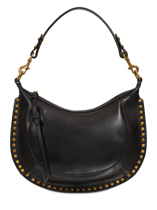 Isabel Marant: Naoko leather shoulder bag - women_0 | Luisa Via Roma