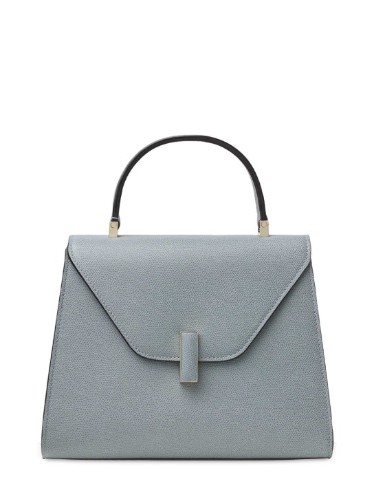 Valextra: Medium Iside soft grained leather bag - Polvere - women_0 | Luisa Via Roma