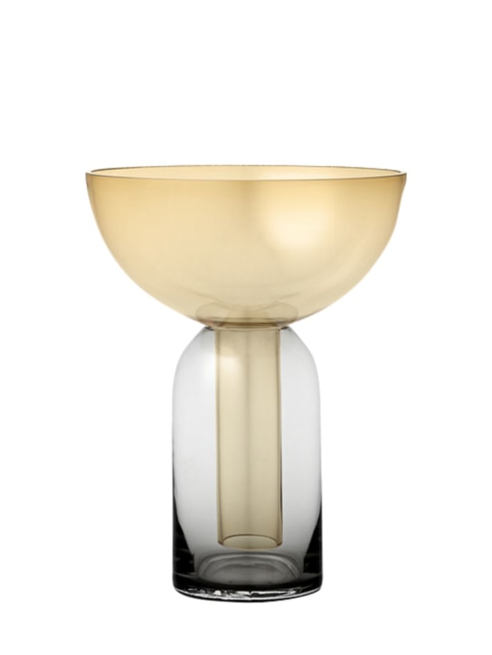 Aytm: Vase „Torus“ - Schwarz/Gelb - ecraft_0 | Luisa Via Roma
