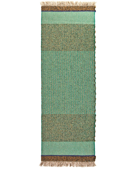 Gervasoni: Teppich aus natürlichem Jute und Propylen - Grün - ecraft_0 | Luisa Via Roma