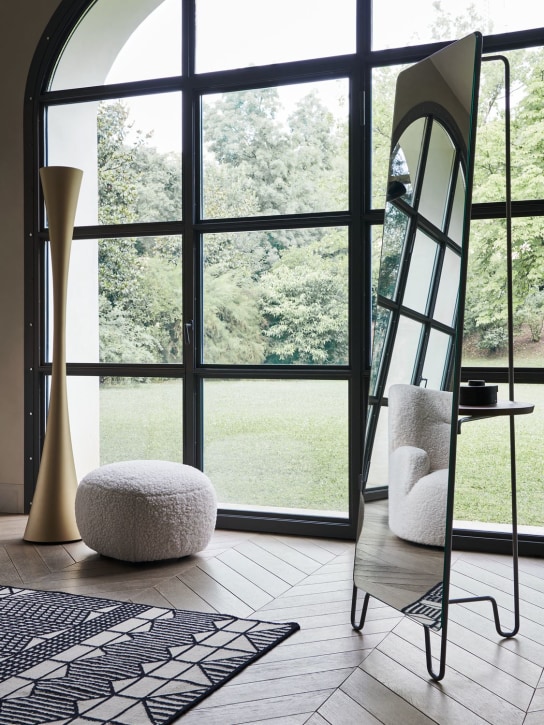 Gervasoni: Loll 08 pouf - White - ecraft_2 | Luisa Via Roma