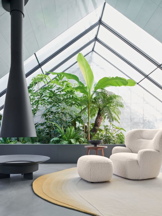 Gervasoni: Loll 08 pouf - White - ecraft_3 | Luisa Via Roma