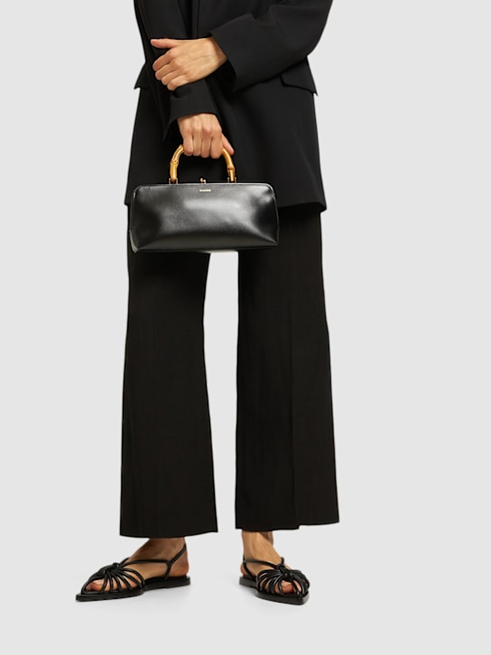 Jil Sander: Petit sac à main en cuir Goji - women_1 | Luisa Via Roma