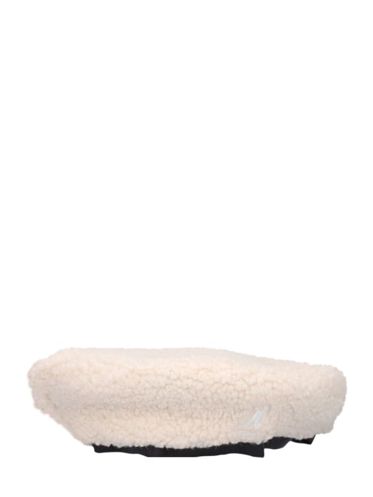 Kangol: Tech plush reversible beret - White - women_1 | Luisa Via Roma