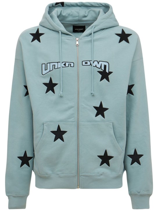 Star cotton zip-up hoodie - Unknown - Men | Luisaviaroma