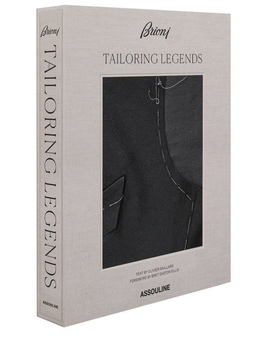 Assouline: Brioni Tailoring Legends书 - 黑色/白色 - ecraft_0 | Luisa Via Roma