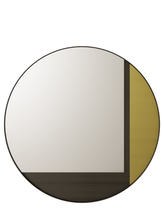 Edizioni: ED031 mirror - Black/Gold - ecraft_0 | Luisa Via Roma