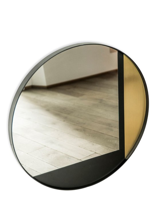 Edizioni: ED031 mirror - Black/Gold - ecraft_7 | Luisa Via Roma