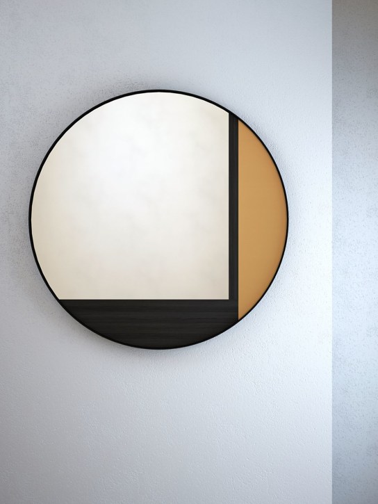 Edizioni: ED031 mirror - Black/Gold - ecraft_2 | Luisa Via Roma