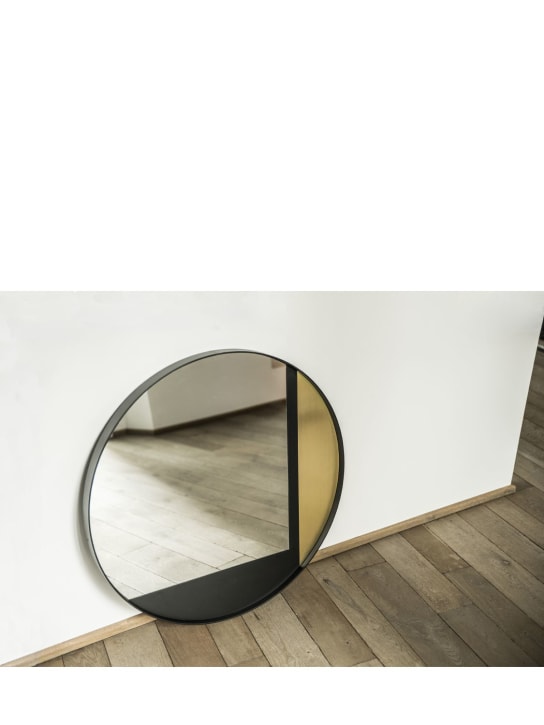 Edizioni: ED031 mirror - Black/Gold - ecraft_1 | Luisa Via Roma