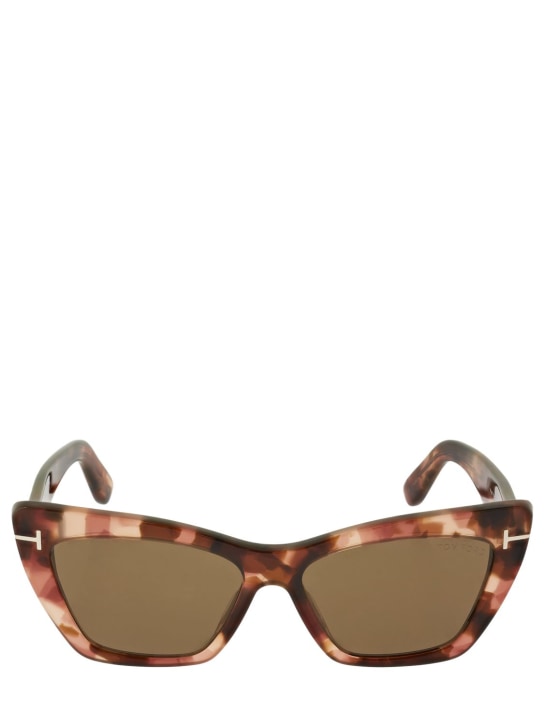 Tom Ford: Wyatt cat-eye acetate sunglasses - women_0 | Luisa Via Roma