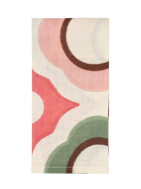 Cabana: Set of 4 Cosima napkins - Multicolor - ecraft_0 | Luisa Via Roma