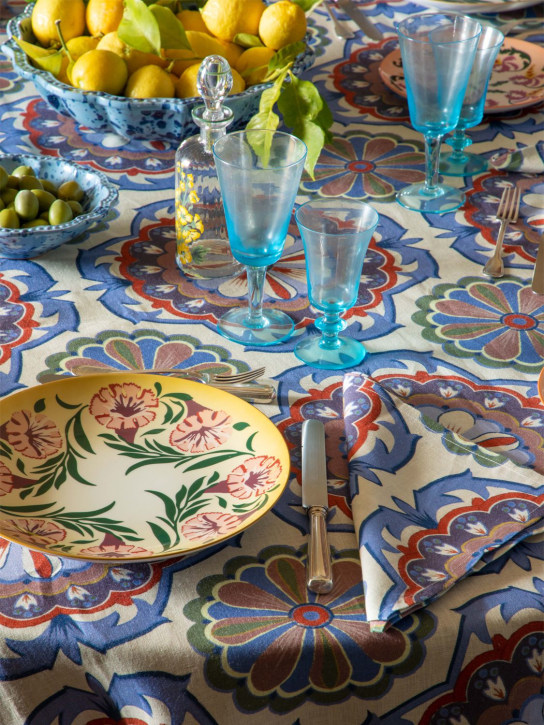 Cabana: Lot de 4 serviettes de table Leonora - Multicolore - ecraft_1 | Luisa Via Roma