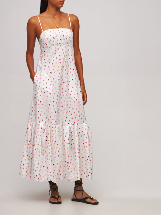 Rosie Assoulin: Midikleid aus Baumwolle „Umiliana“ - Weiß - women_1 | Luisa Via Roma