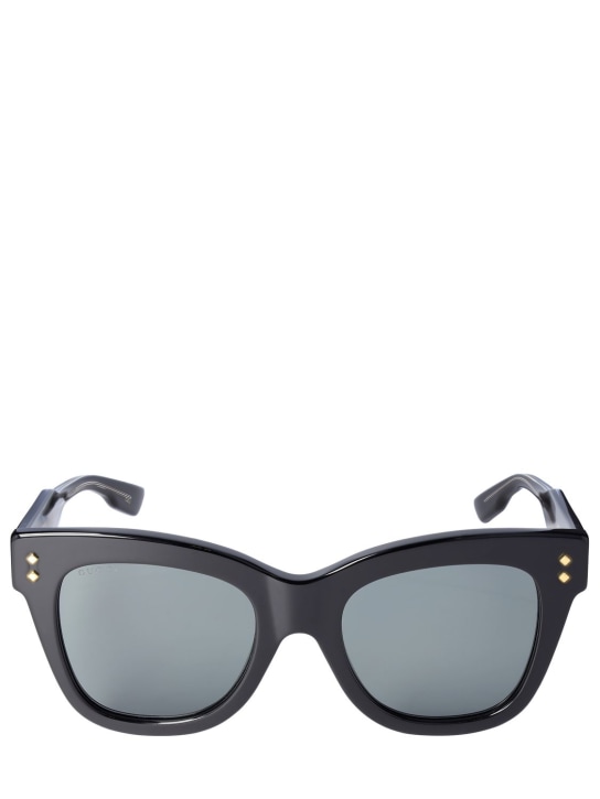 Gucci: Gafas de sol mariposa Nouvelle Vague de acetato - women_0 | Luisa Via Roma
