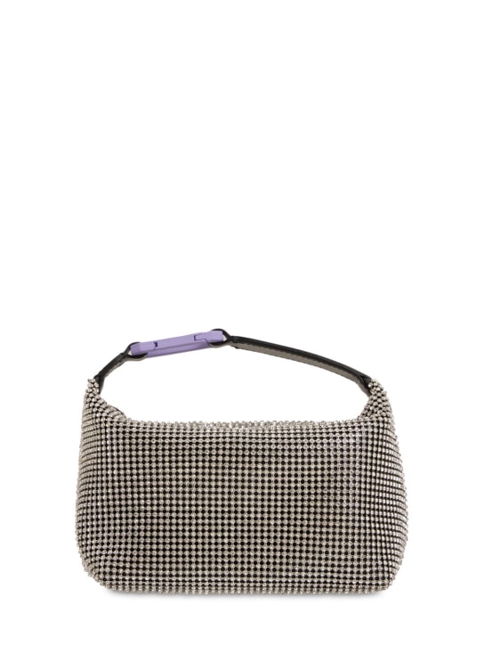EÉRA: Moonbag crystal mesh top handle bag - women_0 | Luisa Via Roma