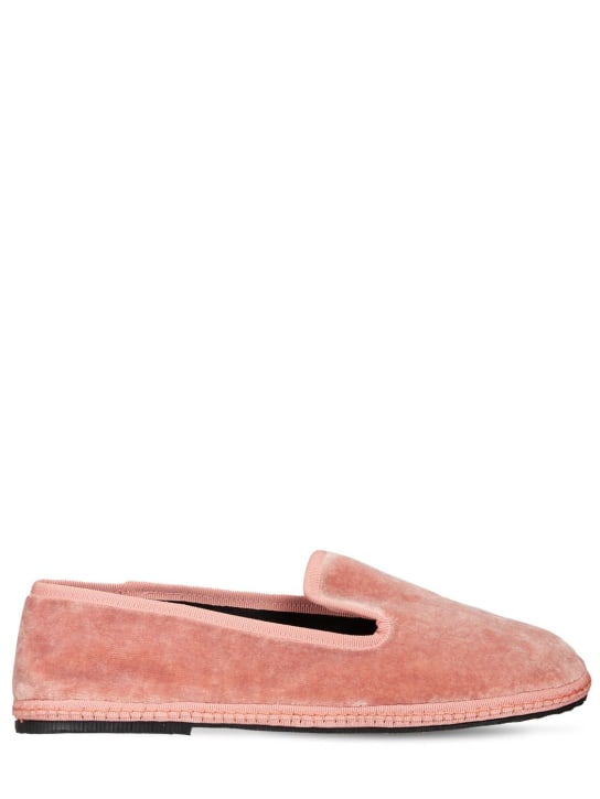 Sentier: Friulane Principe in velluto 10mm - Rosa - women_0 | Luisa Via Roma