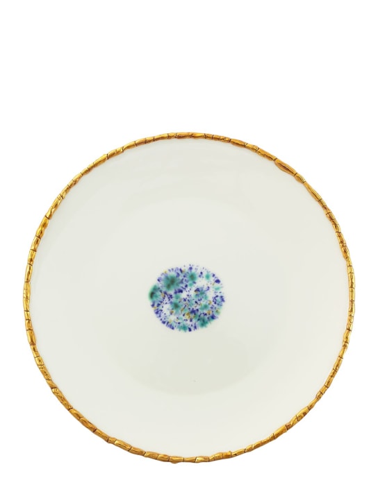 Coralla Maiuri: Set of 2 dinner coupe plates - Beyaz - ecraft_0 | Luisa Via Roma