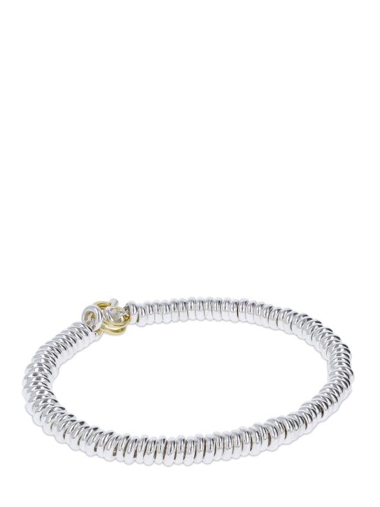 DoDo: Rondelle chain bracelet - Silver - men_1 | Luisa Via Roma