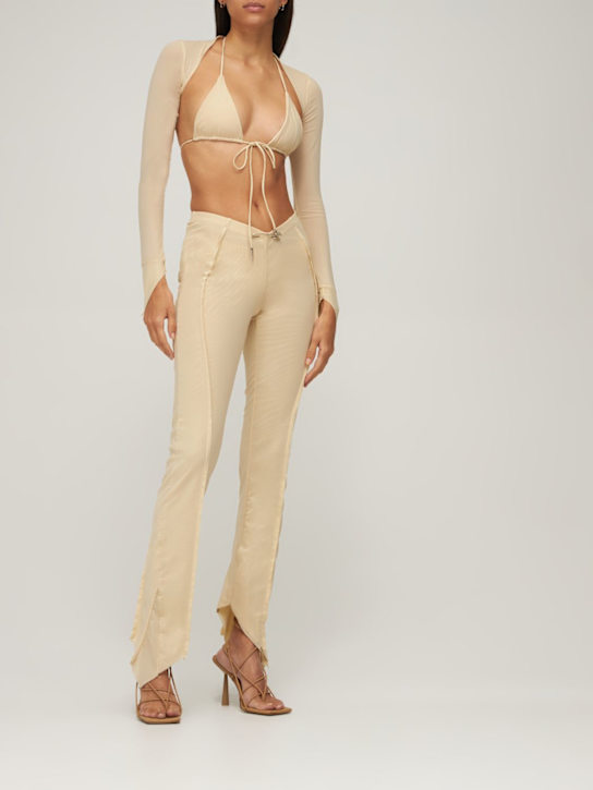 Sami Miro Vintage: Open Seam トップ - ベージュ - women_1 | Luisa Via Roma