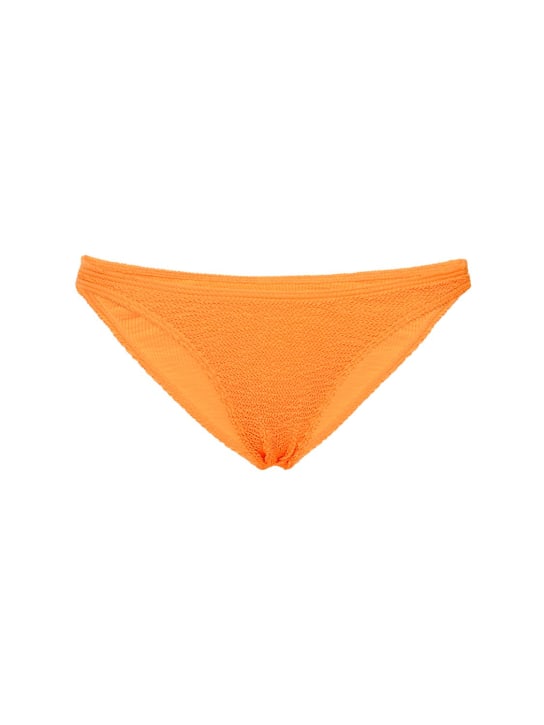 Bond Eye: Braguitas de bikini Scene de techno reciclado - Naranja - women_0 | Luisa Via Roma