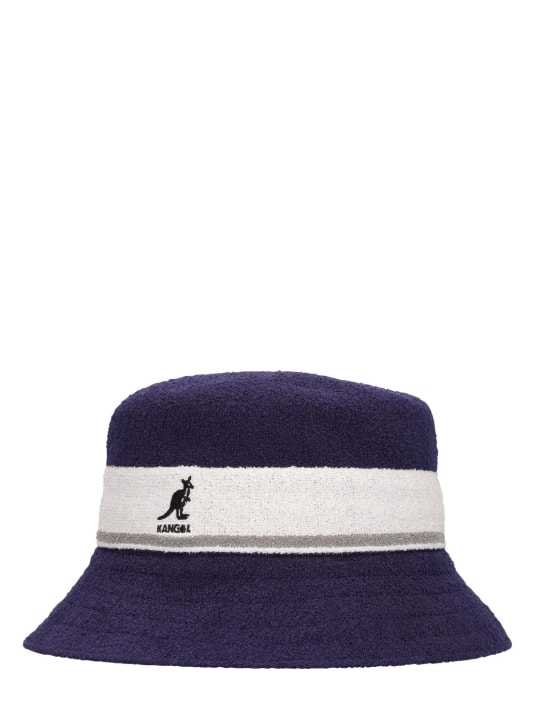 Kangol: Gorro pescador Bermuda Stripe - Azul Marino - women_1 | Luisa Via Roma