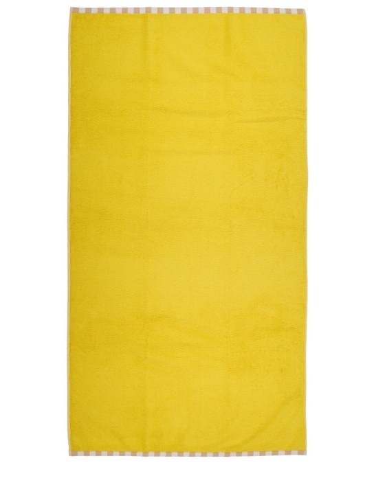 Dusen Dusen: Yellow Cornflower cotton bath towel - Sarı - ecraft_0 | Luisa Via Roma