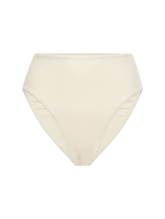 Ziah: '90s高腰圈绒比基尼泳裤 - 白色 - women_0 | Luisa Via Roma