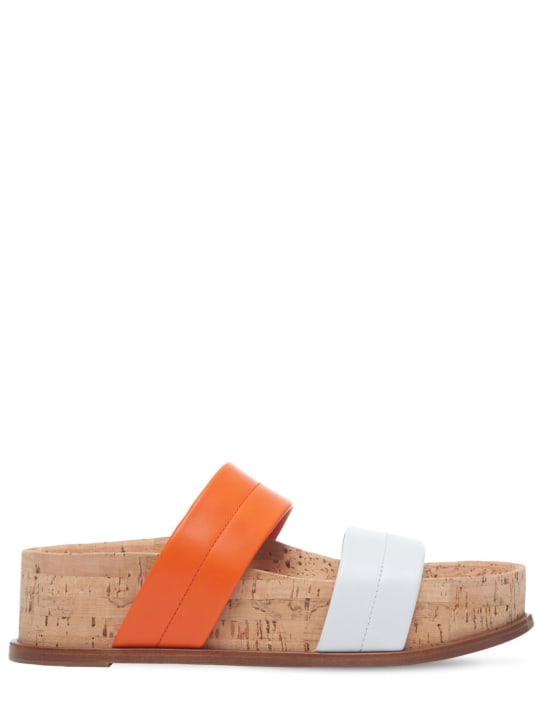 45mm striker leather slide sandals Gabriela Hearst Women Luisaviaroma
