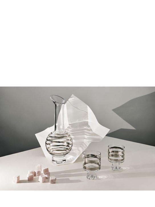Tom Dixon: Set botella y vasos Thank - Transparente - ecraft_1 | Luisa Via Roma