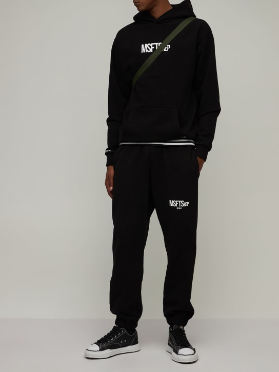 Capsule print cotton sweatpants - MSFTSrep - Men | Luisaviaroma