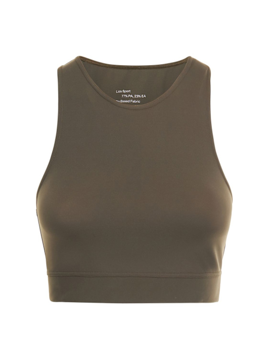 Lido: ストレッチブラトップ - グリーン - women_0 | Luisa Via Roma