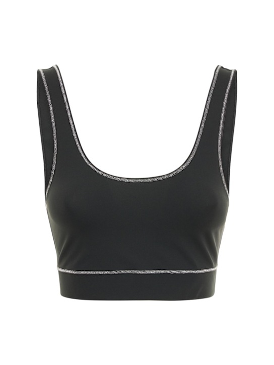 Lido: ストレッチブラトップ - グレー - women_0 | Luisa Via Roma