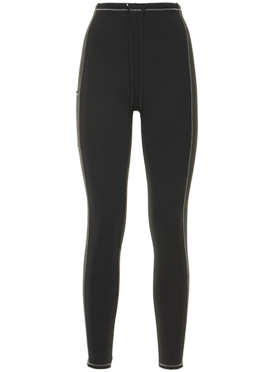 Lido: ハイライズストレッチレギンス - グレー - women_0 | Luisa Via Roma