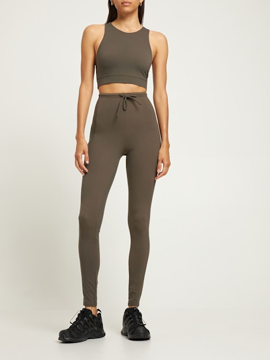 Lido: ストレッチブラトップ - グリーン - women_1 | Luisa Via Roma