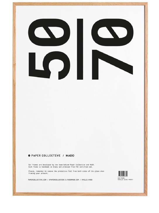 Paper Collective: 橡木框架 - 橡木色 - ecraft_0 | Luisa Via Roma