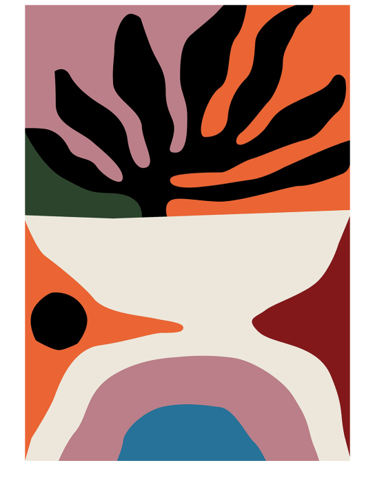 Paper Collective: Affiche Flora - Multicolore - ecraft_0 | Luisa Via Roma