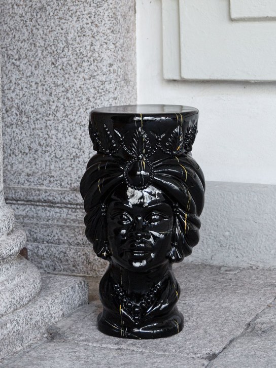 Millesimi Design: La Marmora pouf - Siyah - ecraft_1 | Luisa Via Roma