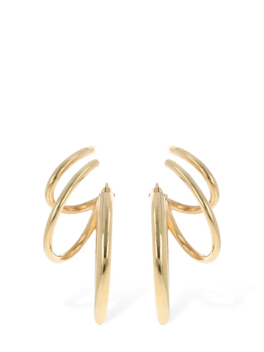 Panconesi: Stellar trinity hoop earrings - women_0 | Luisa Via Roma