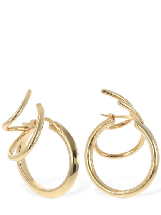 Panconesi: Stellar trinity hoop earrings - men_1 | Luisa Via Roma