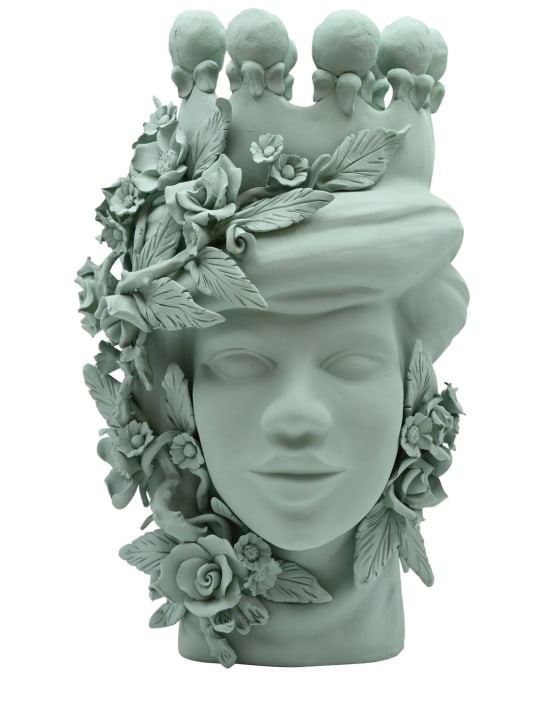 Ovo Idee E Manufatti: Keramikskulptur „Alamy“ - Grau - ecraft_0 | Luisa Via Roma
