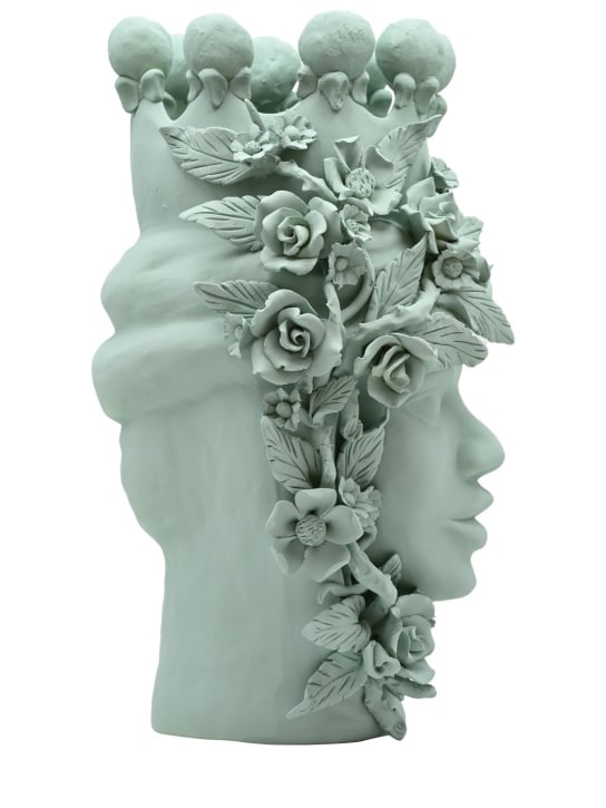 Ovo Idee E Manufatti: Escultura Alamy de cerámica - Gris - ecraft_1 | Luisa Via Roma