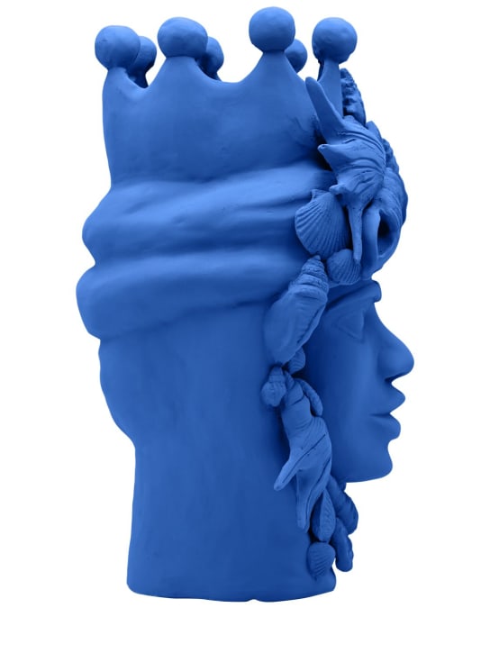 Ovo Idee E Manufatti: Sedna ceramic sculpture - Blue - ecraft_1 | Luisa Via Roma
