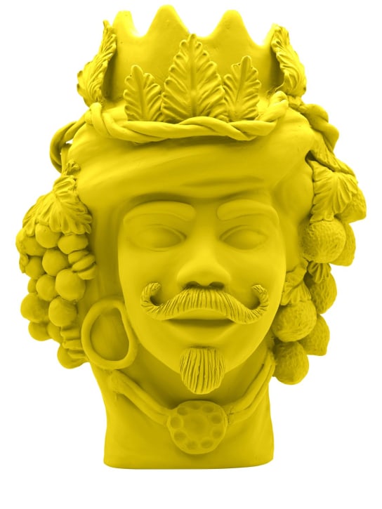 Ovo Idee E Manufatti: Lime ceramic sculpture - Yellow - ecraft_0 | Luisa Via Roma