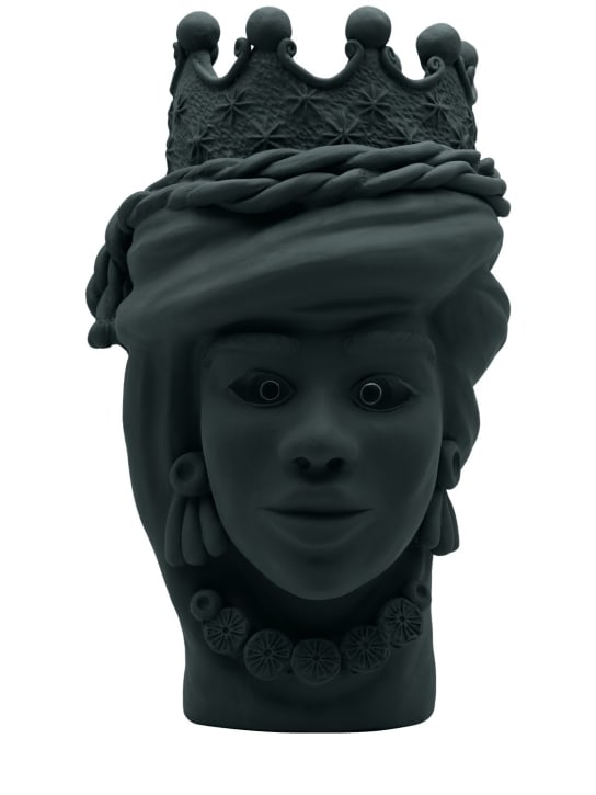 Ovo Idee E Manufatti: Grec ceramic sculpture - Grey - ecraft_0 | Luisa Via Roma