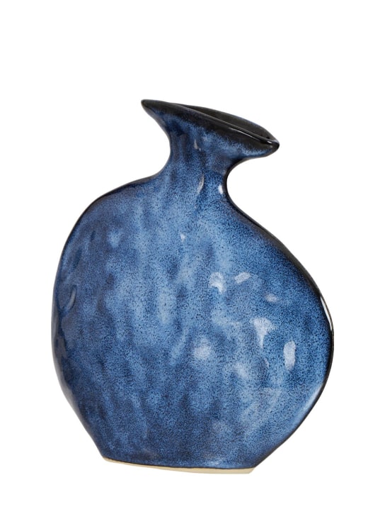 Project 213a: Flat vase - Blue - ecraft_1 | Luisa Via Roma